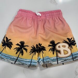 Boys Bucket Squad Summer Print Shorts